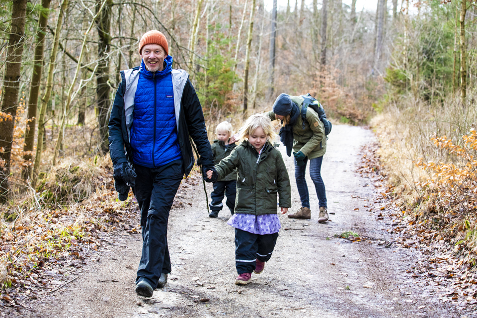 Tag på vinter-vandretur